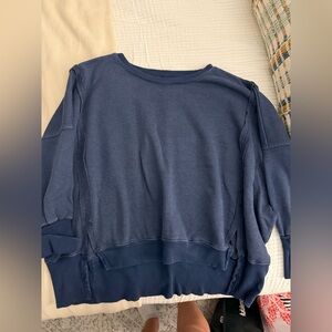 We The Free Camden Blue Pullover